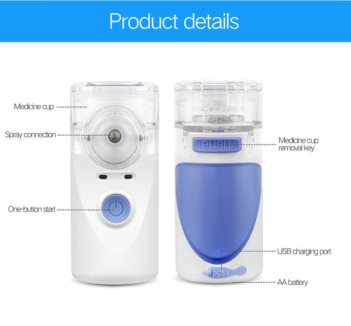 BreezeMed | Tragbarer Mesh-Inhalator für Erwachsene und Kinder6
