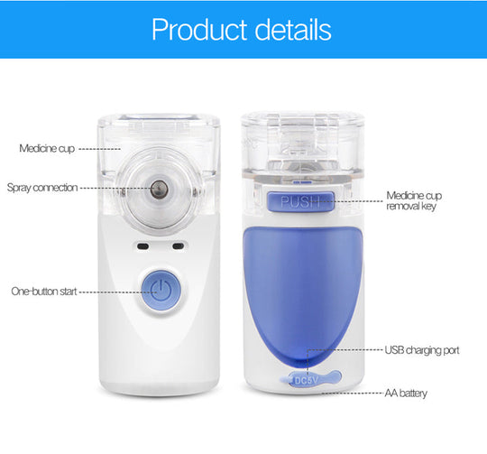BreezeMed | Tragbarer Mesh-Inhalator für Erwachsene und Kinder6
