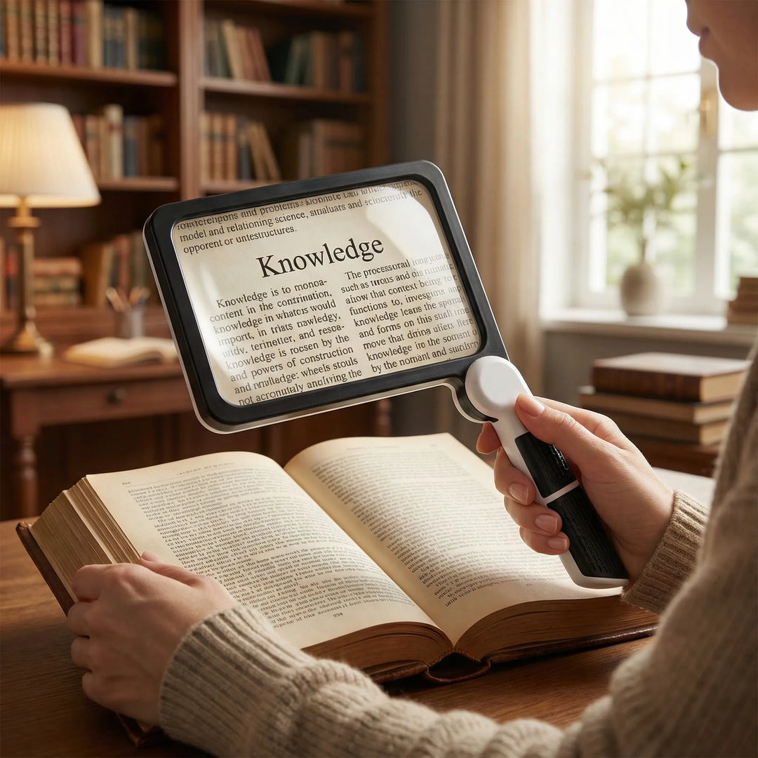 BrightLens - Handlupe Mit Klappgriff Decorique.de