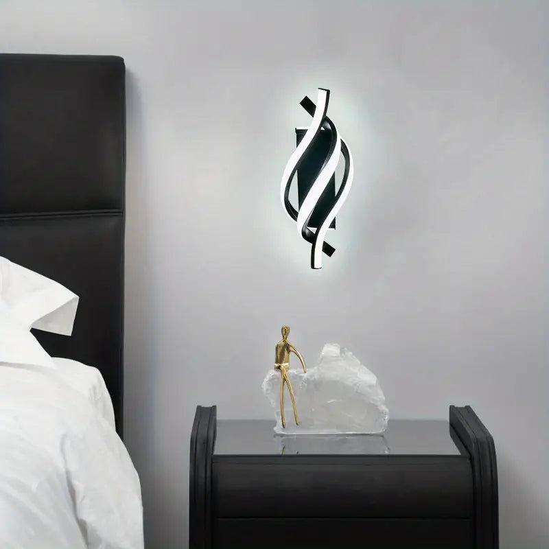 BrillianceBeam | Moderne und minimalistische Geschwungenewandleuchte3