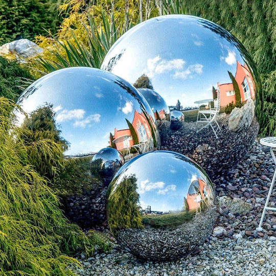 GleamGlobe | Edelstahl Sichtbälle