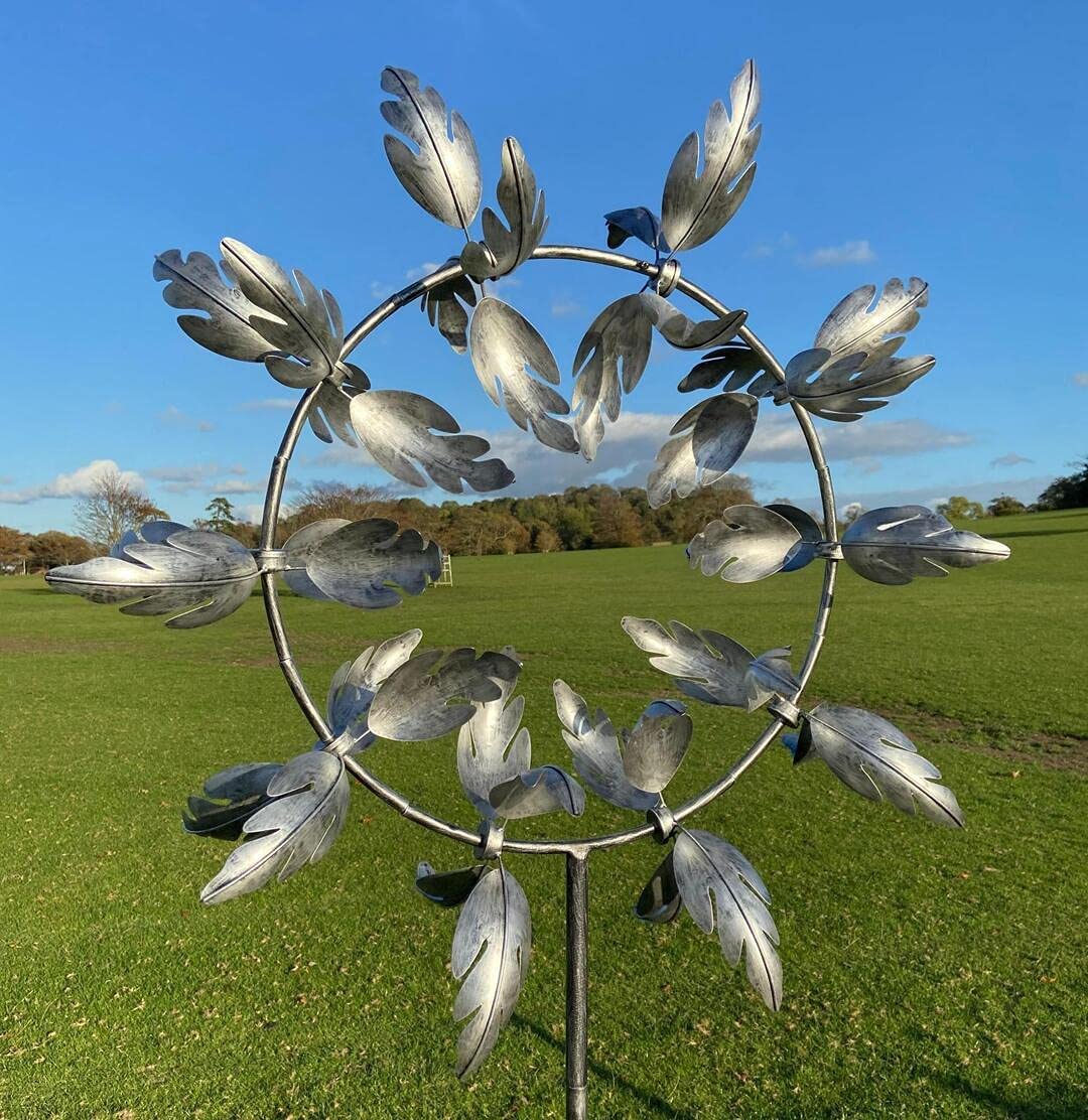 BreezeArt | Lautlose Gartendeko mit drehenden Blättern