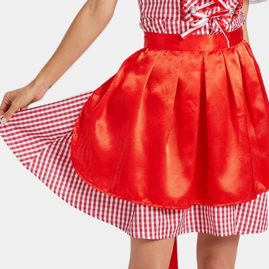 Rubinblüte | Damen-Dirndl – Glanzvolle Festtagsmode