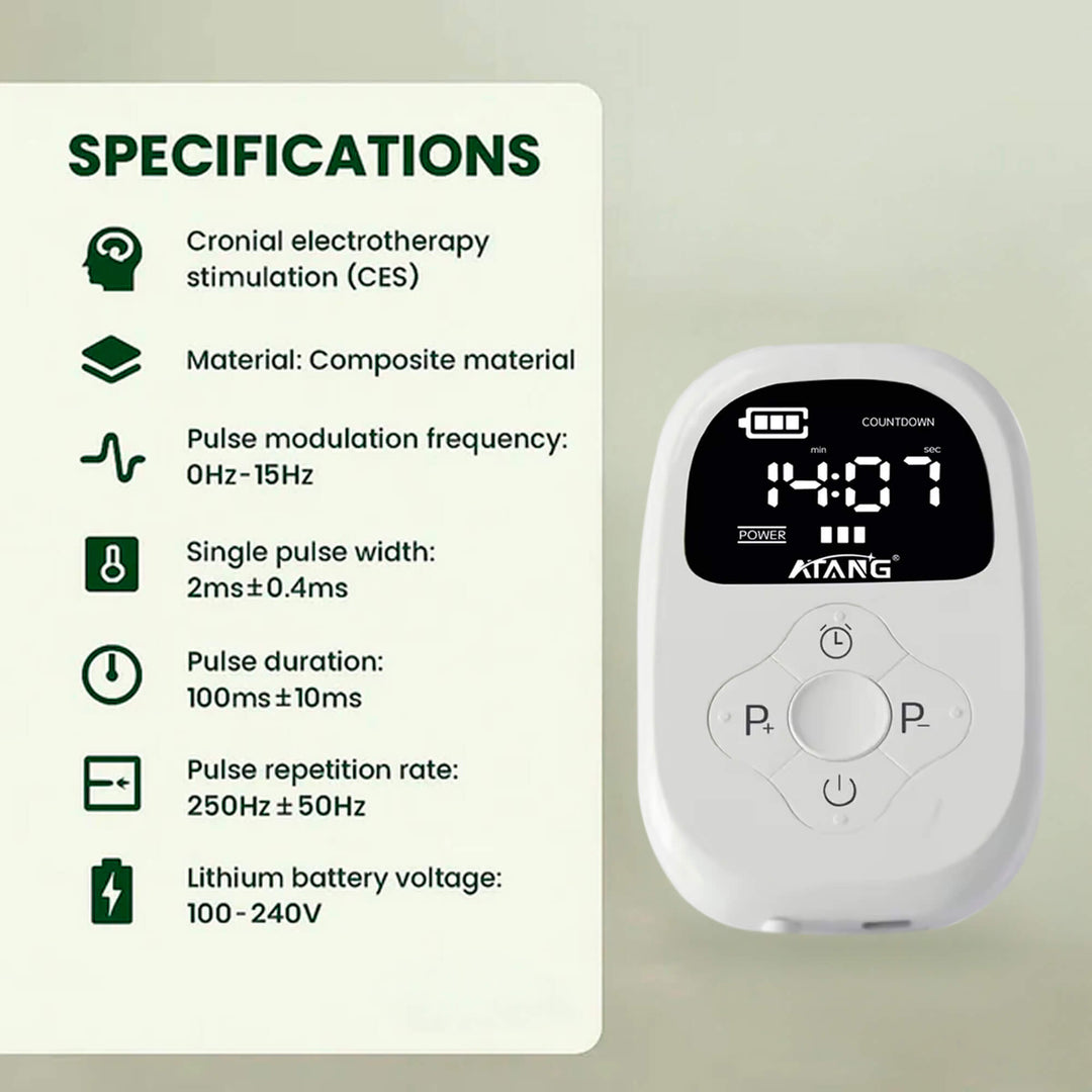 MindCalm | CES-Therapiegerät – Craniale Elektrostimulation für Entspannung