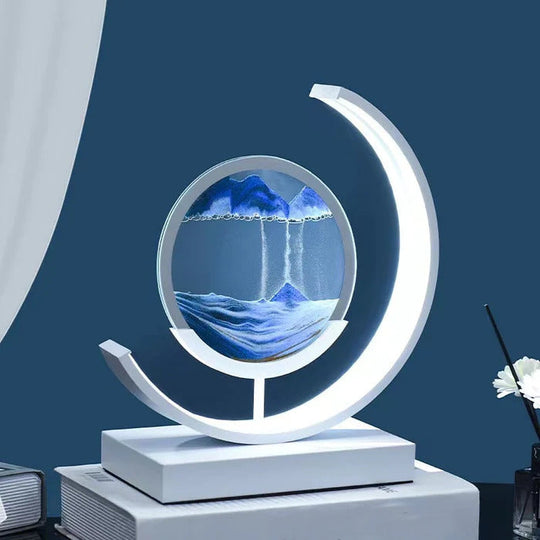 CalmSphere | Beruhigende & Faszinierende Sand-Bordlampe2