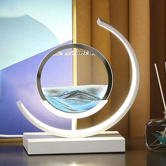 CalmSphere | Beruhigende & Faszinierende Sand-Bordlampe4