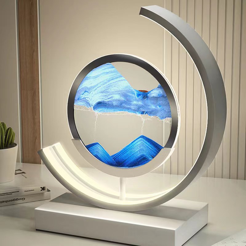 CalmSphere | Beruhigende & Faszinierende Sand-Bordlampe5
