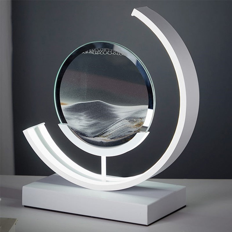 CalmSphere | Beruhigende & Faszinierende Sand-Bordlampe6