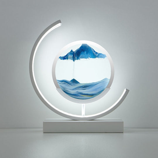 CalmSphere | Beruhigende & Faszinierende Sand-Bordlampe9