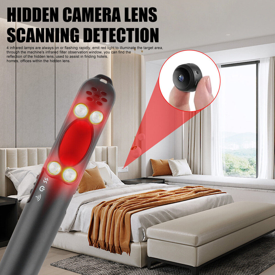 SafeScan | Verborgene Kamera Wanze Detektor und GPS-Tracker für Hotels und Autos