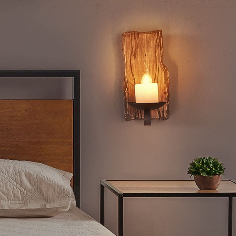 CandleBark | Vintage Lampe aus Holz5