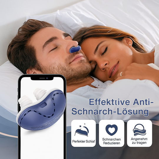 AirEase | Tragbares Antischnarchgerät für besseren Schlaf & freie Atmung
