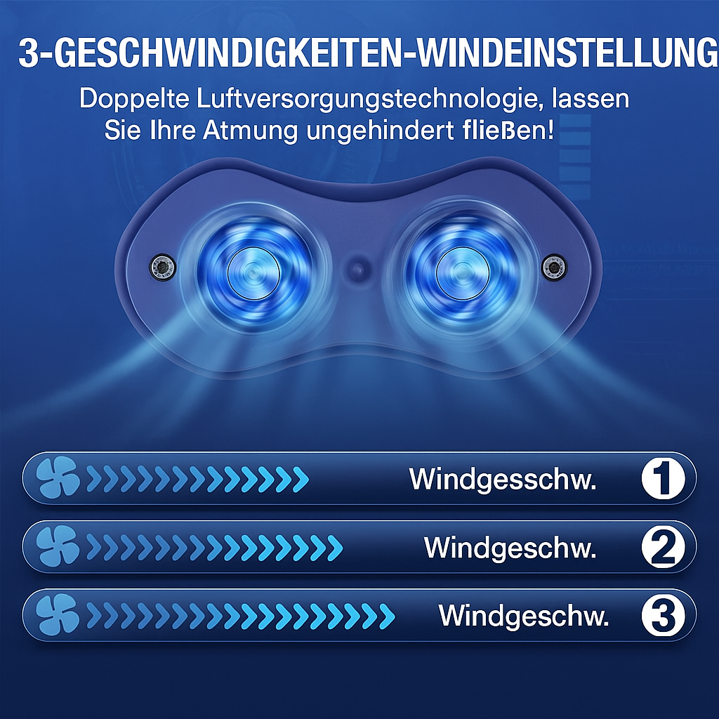 AirEase | Tragbares Antischnarchgerät für besseren Schlaf & freie Atmung
