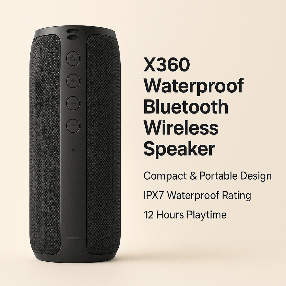 HydroBeat | Lautsprecher – Wasserdichte Soundbox für Abenteuer