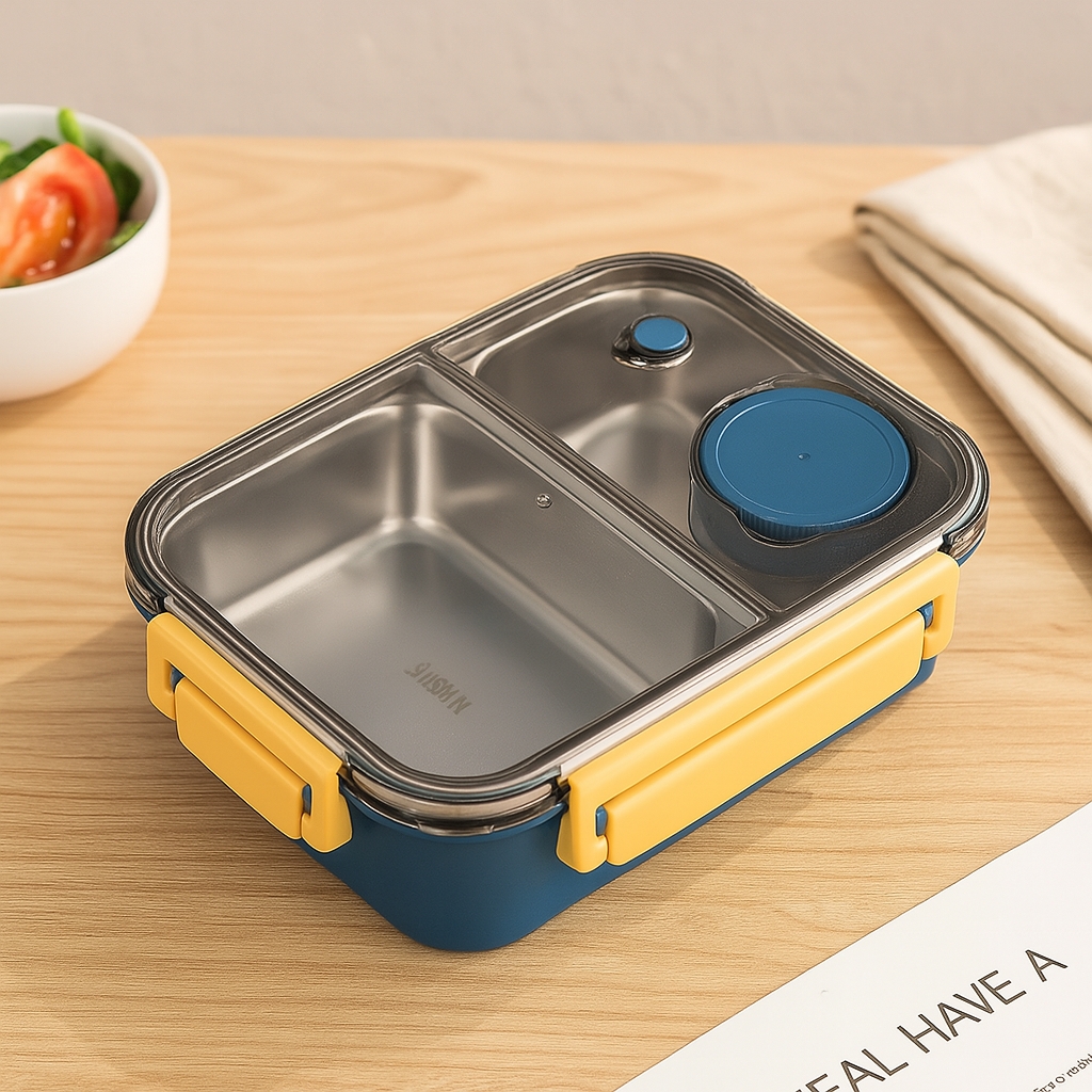 MealMate | Klassische Lunchbox – Kompakter & Wiederverwendbarer Lebensmittelbehälter