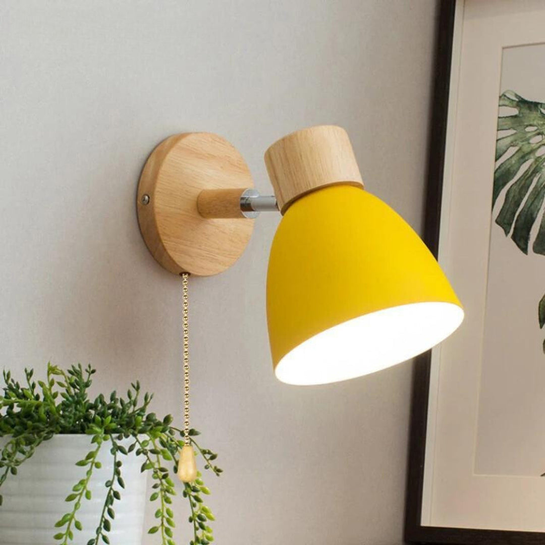 ChromaWood | Stilvolle Nordische Design-Wandleuchte8