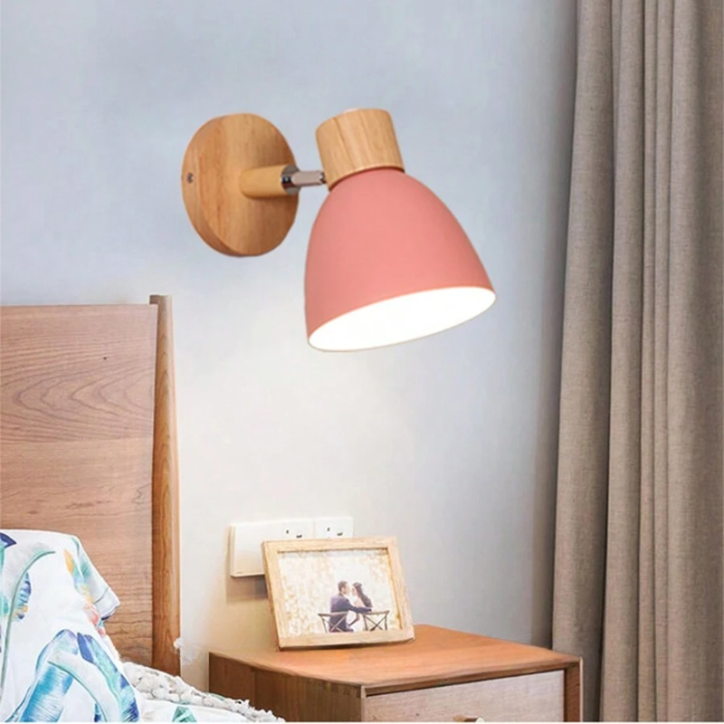 ChromaWood | Stilvolle Nordische Design-Wandleuchte2