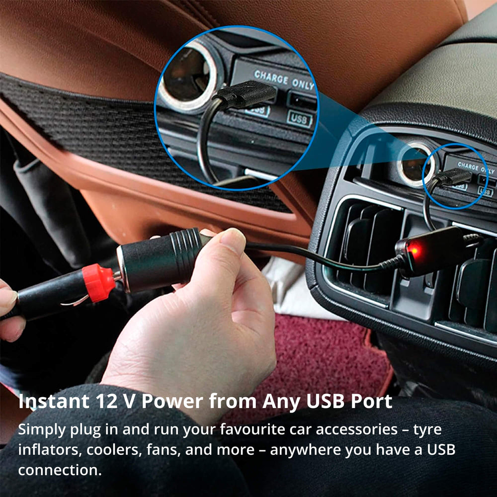 QuickVolt | USB-Adapter – Für 12V-Autozubehör