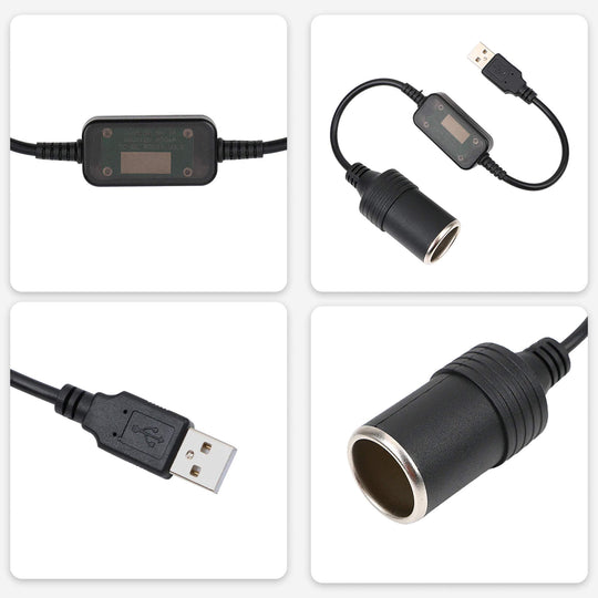 QuickVolt | USB-Adapter – Für 12V-Autozubehör