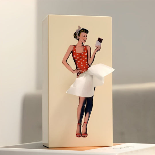 WhirlTissue | Fliegender Rock Taschentuchdose