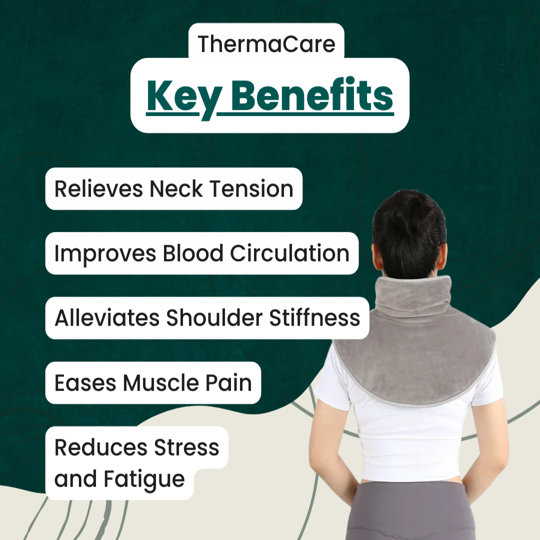 ThermaCare | Heizmassage Wrap – Linderung bei Nacken- & Schulterschmerzen