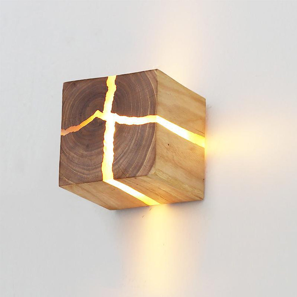 CrackGlow | Moderne Gesprungene Wandleuchte2