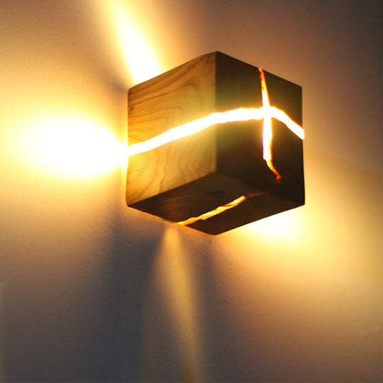 CrackGlow | Moderne Gesprungene Wandleuchte 1