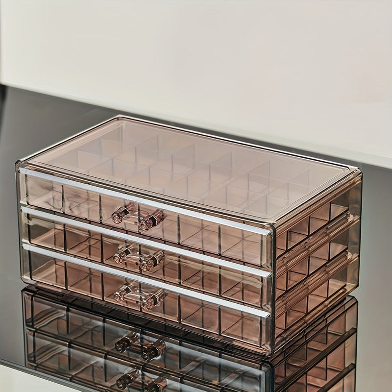 JewelVault | 3-Schicht-Ring- & Ohrring-Organizer