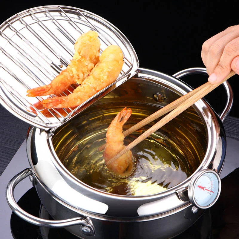 CrispHeat | Präzisions-Fritteuse mit integriertem Thermometer1