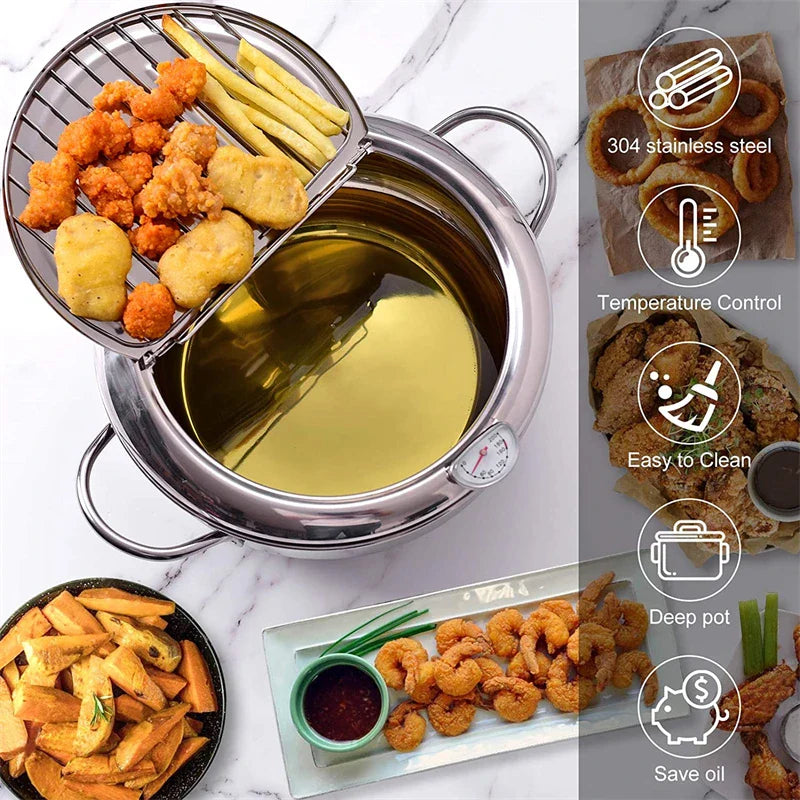CrispHeat | Präzisions-Fritteuse mit integriertem Thermometer2
