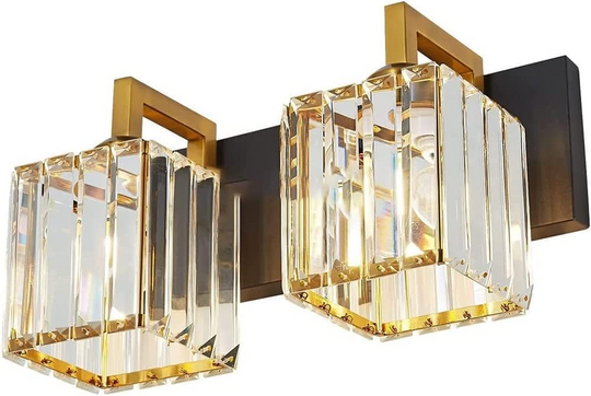 CrystalCube | Luxuriöse Kristall-Wandleuchte6