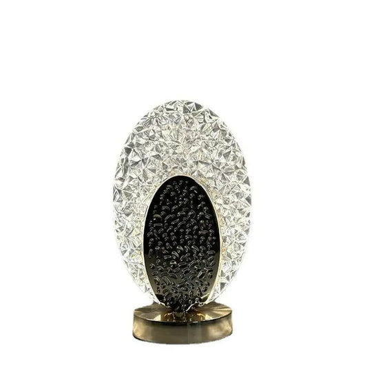 CrystalShine | Elegante & Luxuriöse Pfauen-Tischlampe6