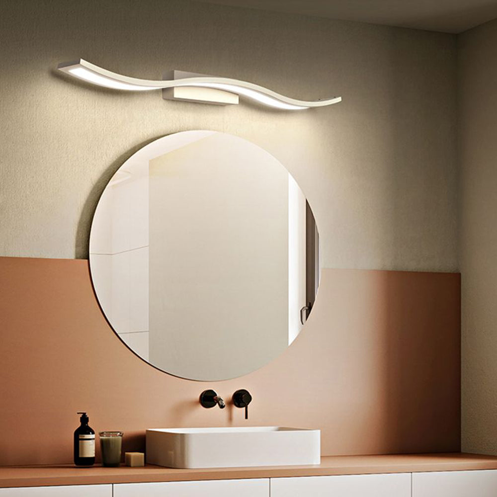 CurveGlow | Modern Wave Wandleuchte1