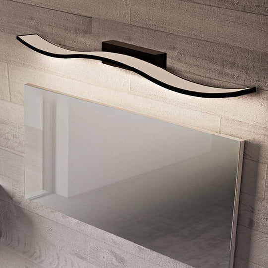 CurveGlow | Modern Wave Wandleuchte2