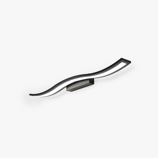 CurveGlow | Modern Wave Wandleuchte3