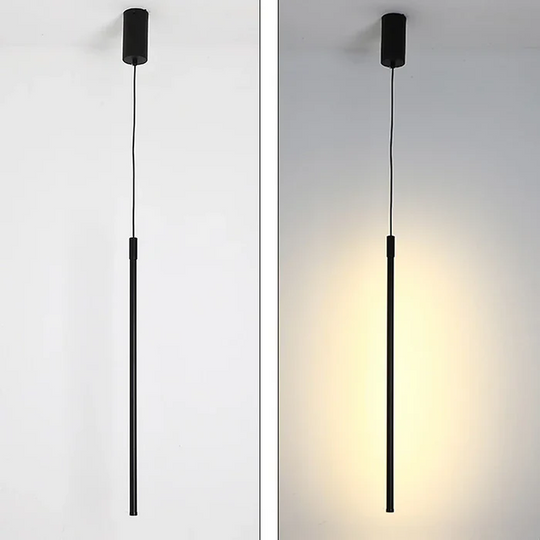 LineaLuxe | Minimalistische lange LED-Pendelleuchte aus Aluminium