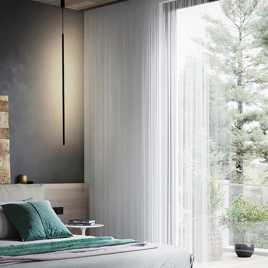 LineaLuxe | Minimalistische lange LED-Pendelleuchte aus Aluminium