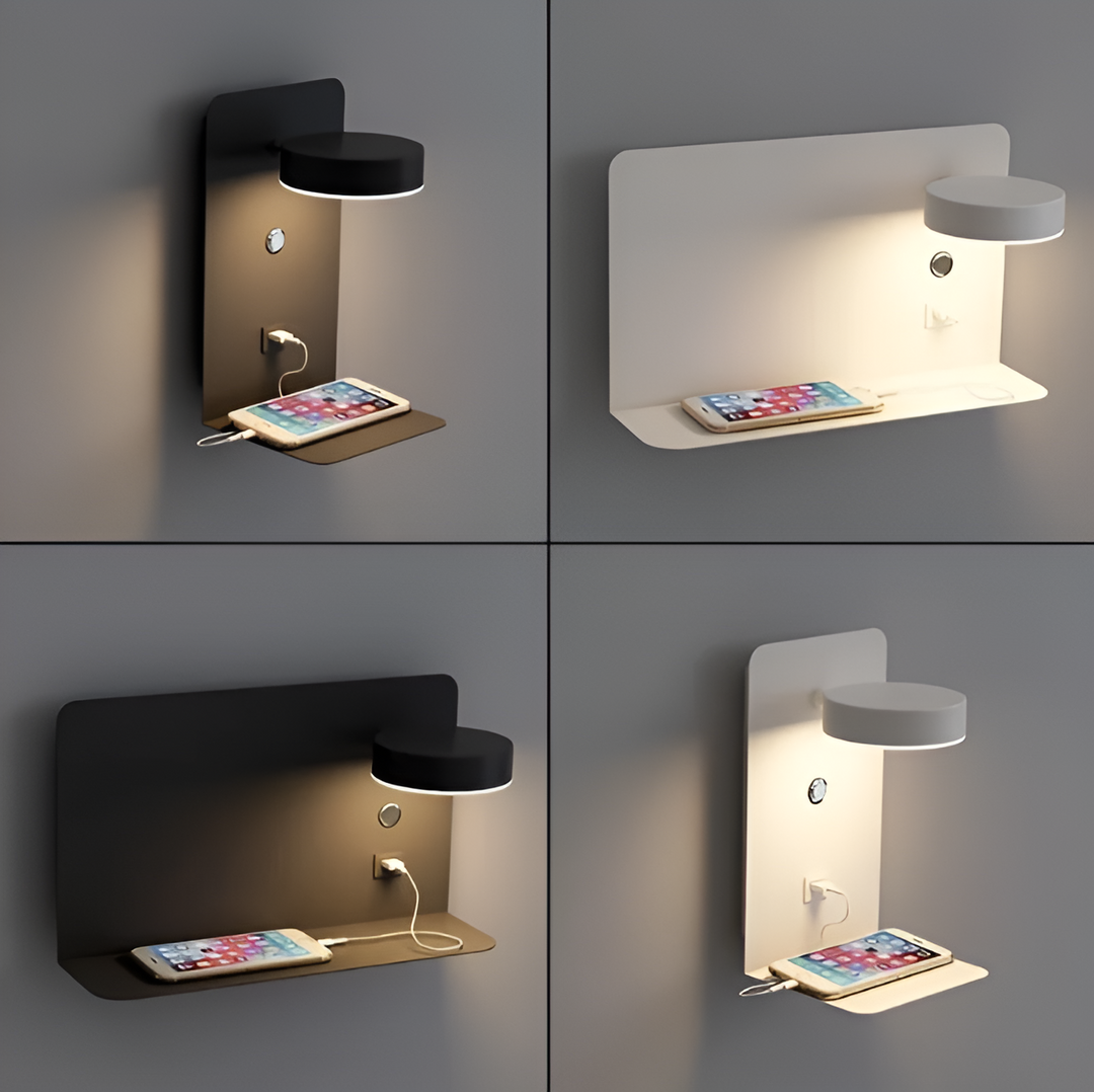DazzleShelf | Minimalistische & USB-Aufladbare Nachtleuchte5