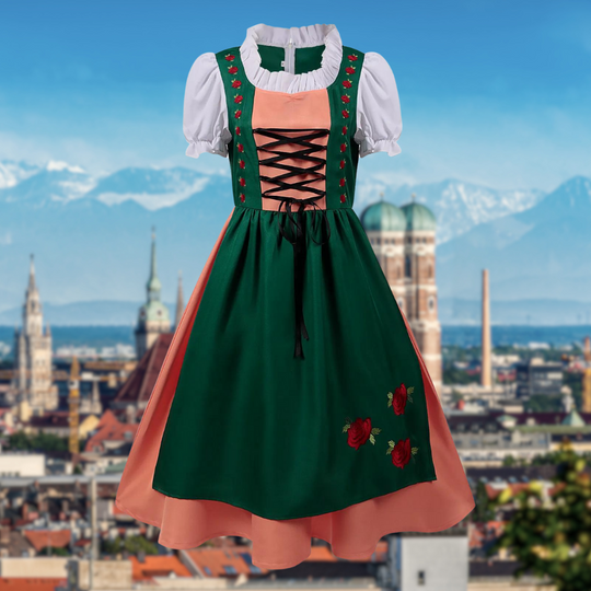 AlpenLise | Einzigartige Damen-Tracht mit Schürze und Bluse