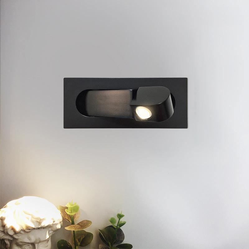 GlowPoint | Moderne Nachttischlampe – LED-Licht mit Schalter
