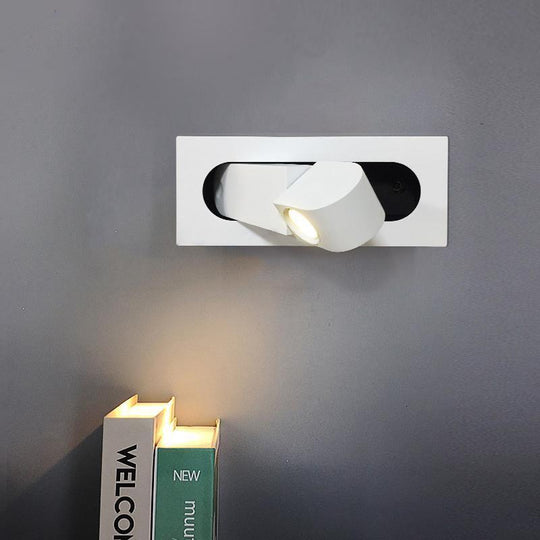 GlowPoint | Moderne Nachttischlampe – LED-Licht mit Schalter