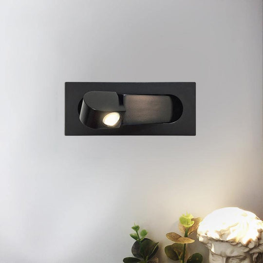 GlowPoint | Moderne Nachttischlampe – LED-Licht mit Schalter