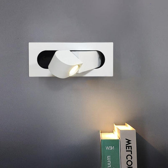 GlowPoint | Moderne Nachttischlampe – LED-Licht mit Schalter