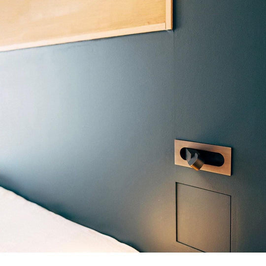 GlowPoint | Moderne Nachttischlampe – LED-Licht mit Schalter