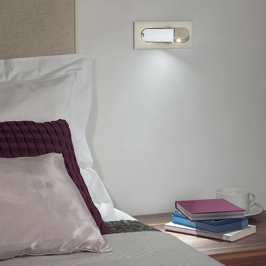 GlowPoint | Moderne Nachttischlampe – LED-Licht mit Schalter