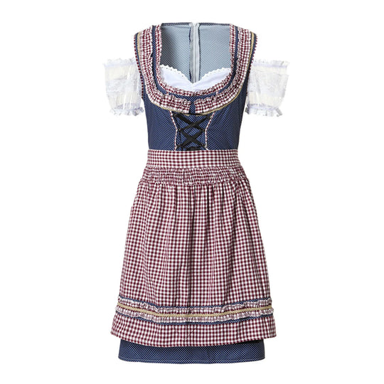 DirndlTraum | Bayerisches Mädchen-Trachtenkleid für Oktoberfest