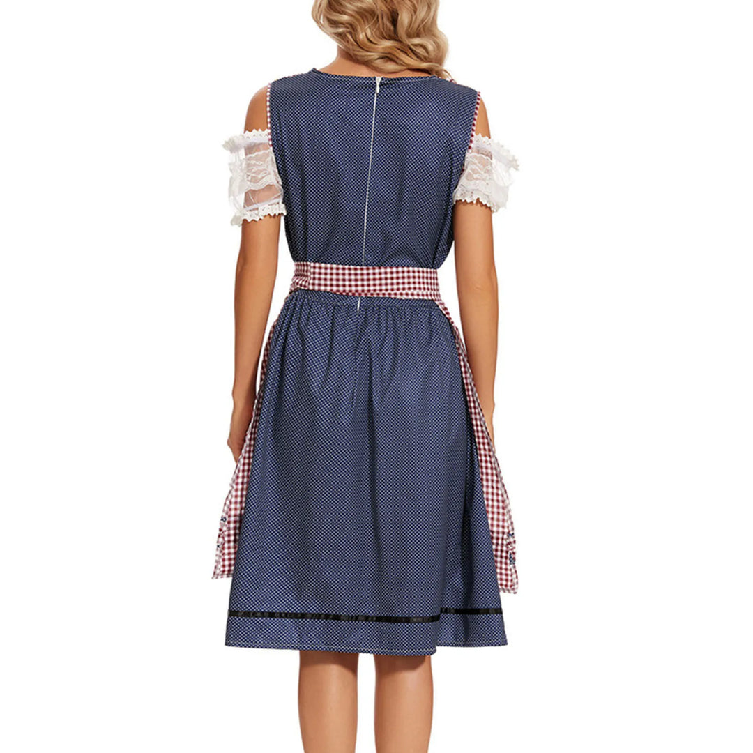 DirndlTraum | Bayerisches Mädchen-Trachtenkleid für Oktoberfest