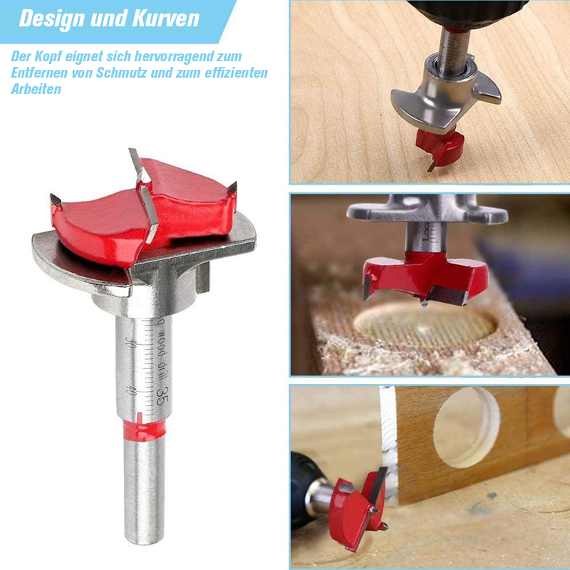 DrillPro | Präzisions-Bohrerset für Holzbearbeitung3