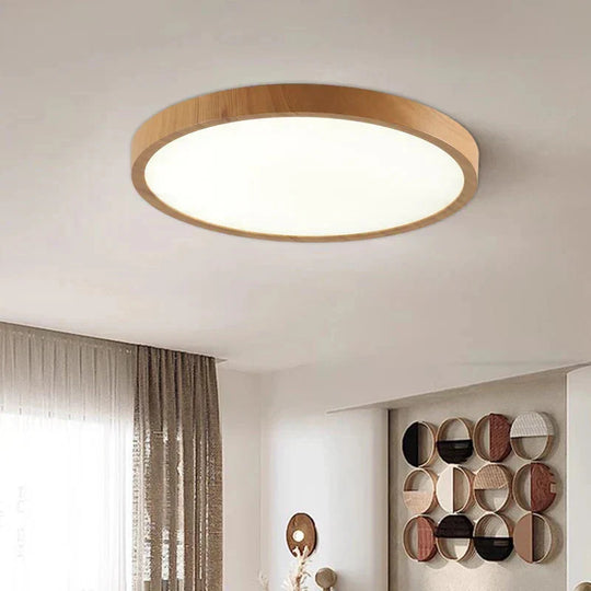 SlimAura | Deckenleuchte – Ultradünnes Runddesign mit LED-Licht