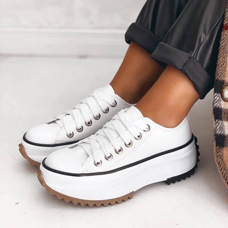 ElevateStep | Modische Plateau-Sneaker | Damen10